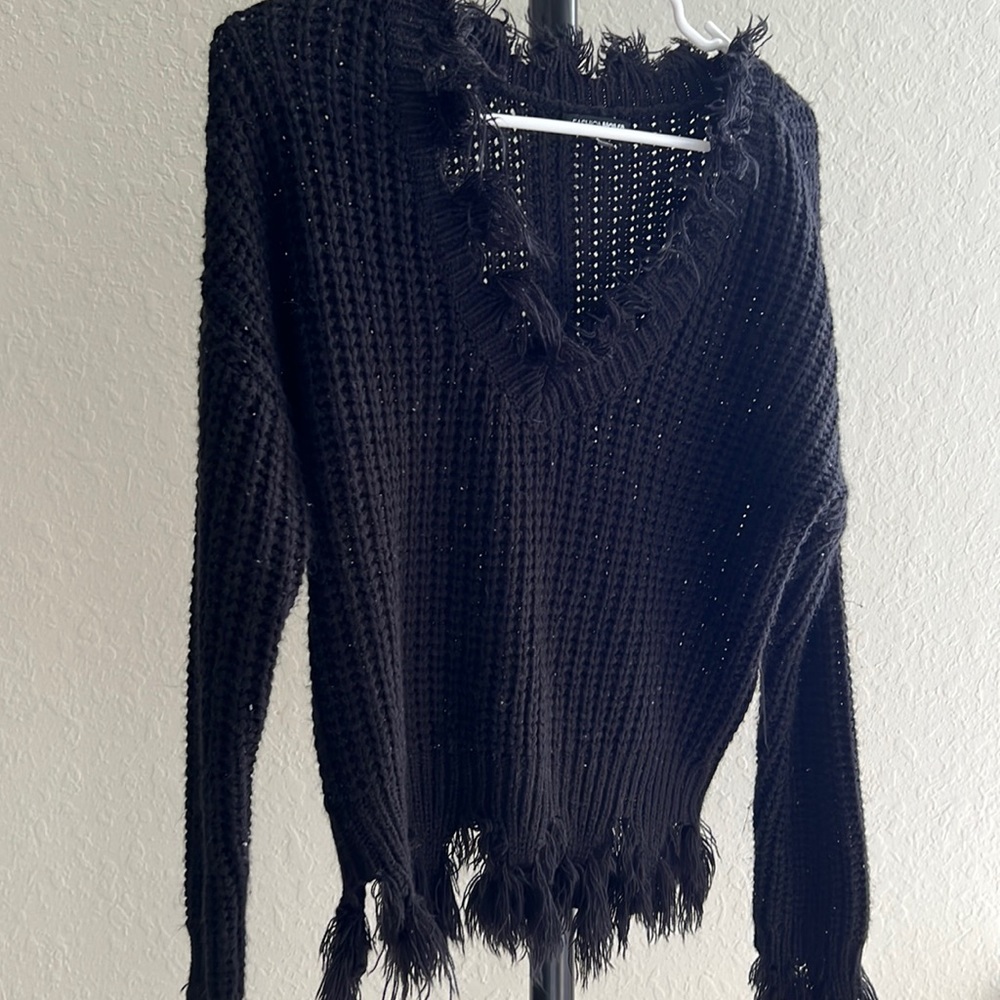 Black fashion nova sweater